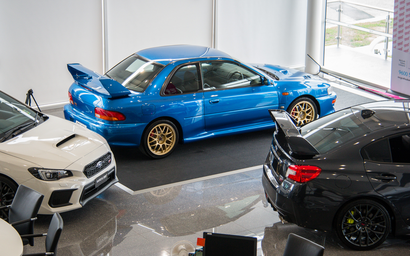Illustration for article titled The Subaru Impreza 22B Was An Insane Monster That Could Never Happen Today